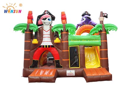 WSC-384 Commercial Inflatable Pirate Combo