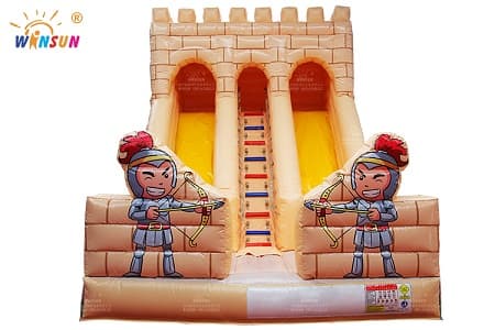 WSS-345 Commercial Knight Inflatable Slide