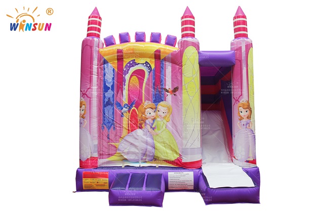 commercial princess inflatabl castle wsc 391 2