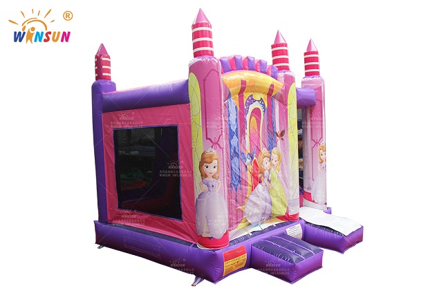 commercial princess inflatabl castle wsc 391 3