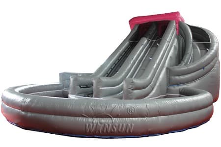 WSS-219 Corkscrew Inflatable Water Slide