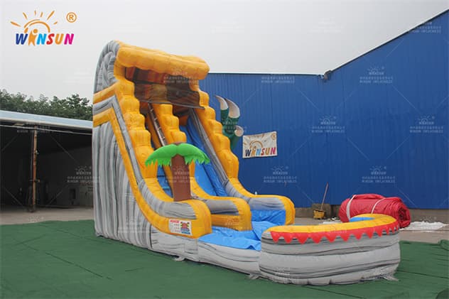dinosaur claw inflatable water slide wss326 4
