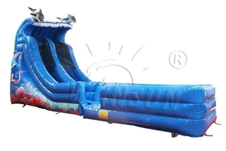 WSS-175 Dolphin Inflatable Water Slide
