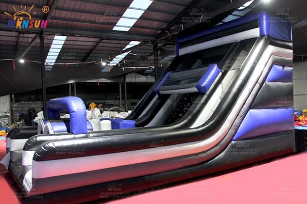 dual lane inflatable slide price
