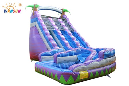 WSS-301 Dual Lane Inflatable Wave Water Slide