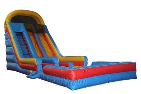 WSS-262 Inflatable Dry N Wet Slide With Pool