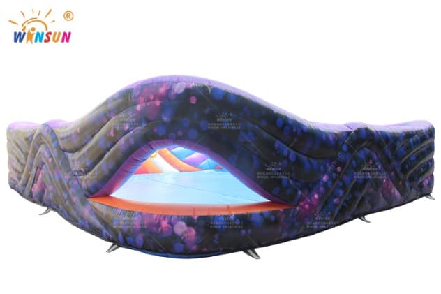 backyard inflatable foam pit