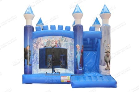 WSC-344 Frozen Inflatable Jumping Castle