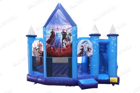WSC-352 Frozen Themed Inflatable Combo