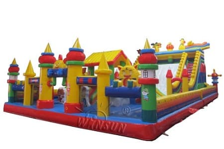 WSL-078 Giant Inflatable Bouncer With Slide