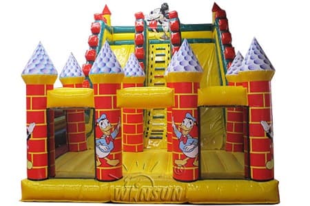 WSS-212 Giant Inflatable Slide With Bouncer
