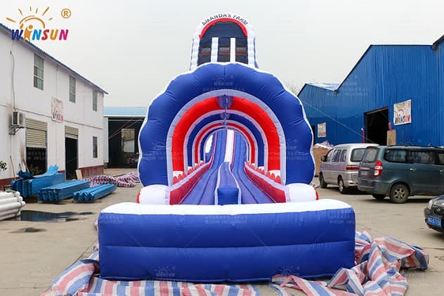 giant inflatable water slide wss307 3