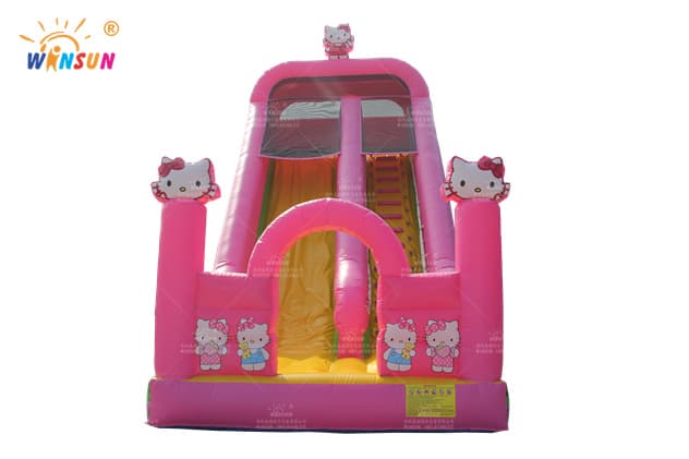 hello kitty inflatable slide wss329 2