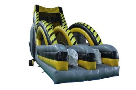 WSS-186 Inflatable Atomic Drop Water Slide
