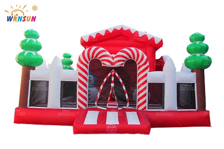 WSC-404 Inflatable Christmas Bounce House