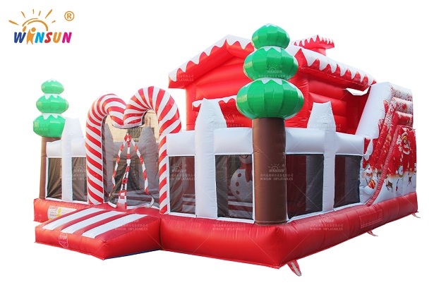 inflatable christmas bounce house wsc 404 4