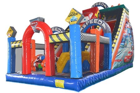 WSS-197 Inflatable Combo McQueen Slide