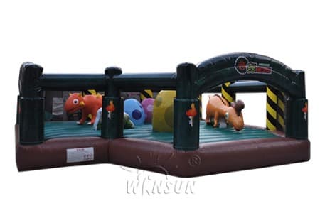 WSL-104 Inflatable Dinosaur Funland