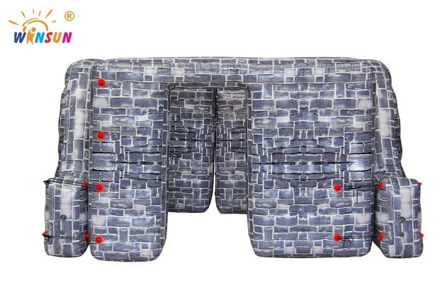 indoor inflatable paintball bunkers