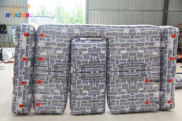cheap kids inflatable paintball bunkers