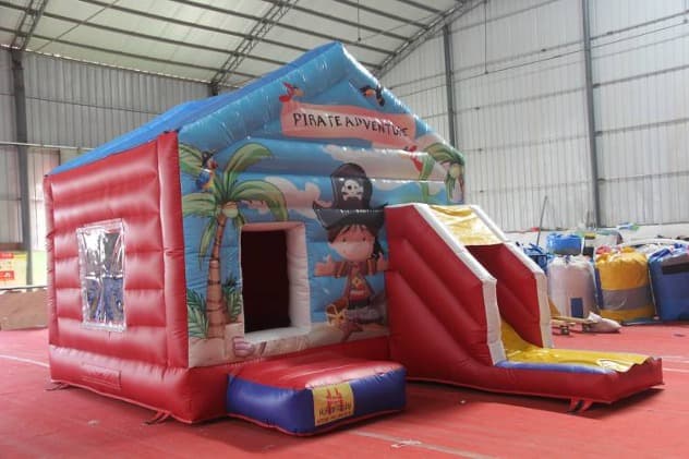 outdoor kids inflatable pirate jumping house