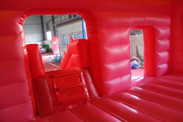 large inflatable princess jumping castle