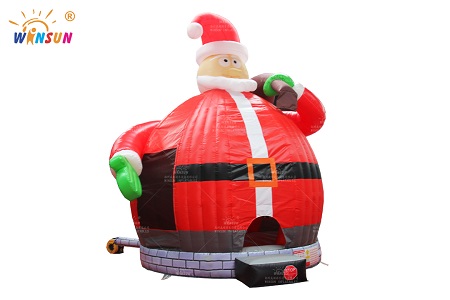 WSC-406 Inflatable Santa Bounce House