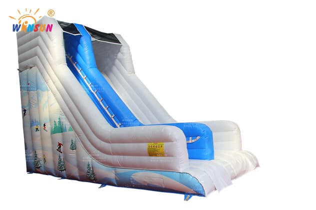 indoor inflatable skiing slide