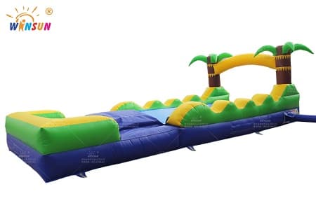WSS-358 Inflatable Slip N Slide with Pool at end