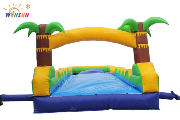 inflatable slip n slide with pool at end wss358 2