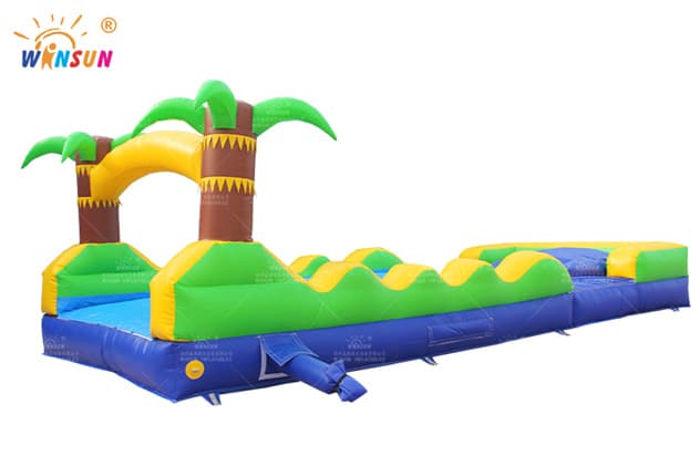 inflatable slip n slide with pool at end wss358 3
