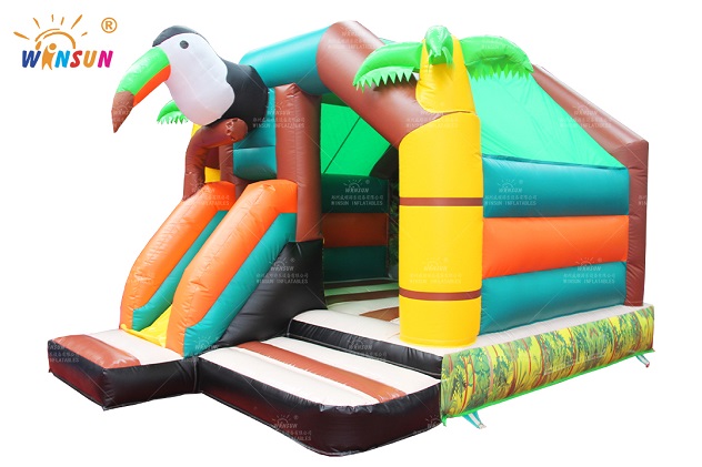 wholesale inflatable toucan jumping castle