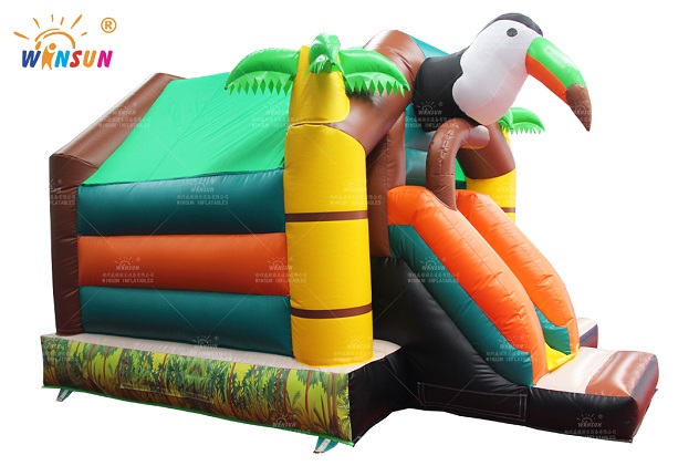 cheap inflatable toucan jumping castle