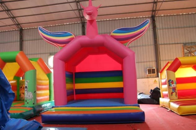 commercial inflatable unicorn bouncer