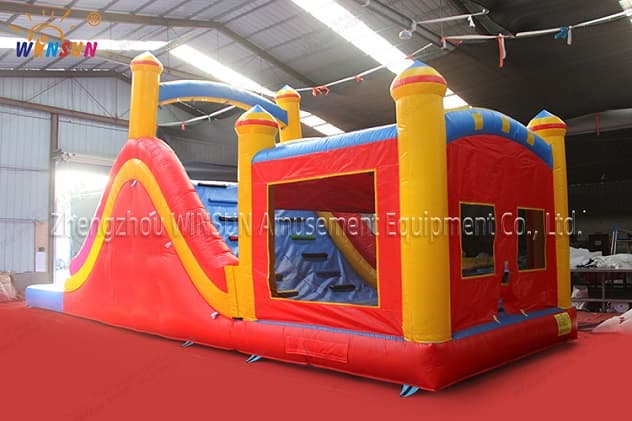 inflatable water slide with jumping castle wss300 4