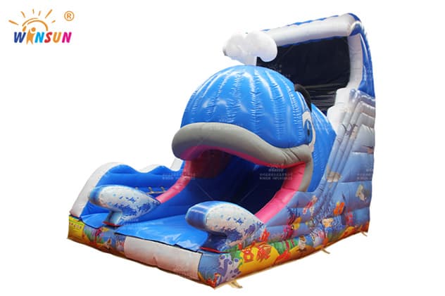 inflatable whale slide wss353 3