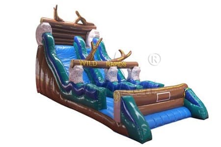 WSS-201 Inflatable Wild Rapids Slide