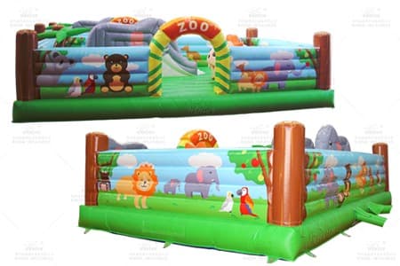 WSC-368 Inflatable Zoo Bouncer
