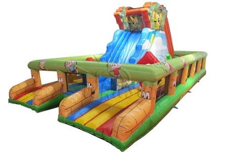 WSS-200 Inflatable Slide With Air Bouncer