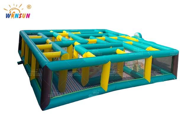 jungle theme inflatable maze wsp 360 2