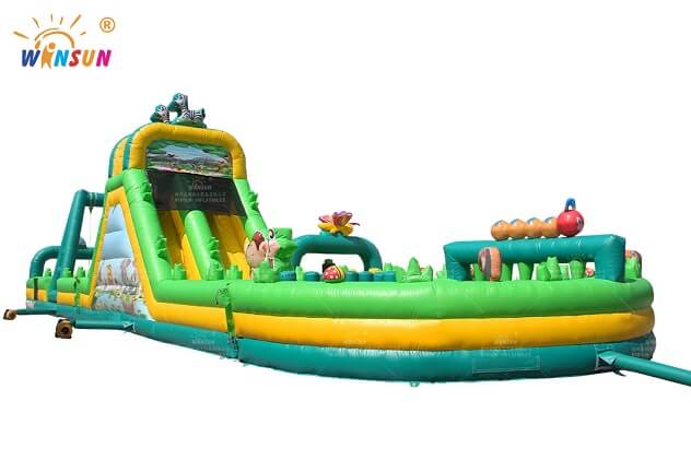 jungle theme inflatable obstacle course wsp 361 3