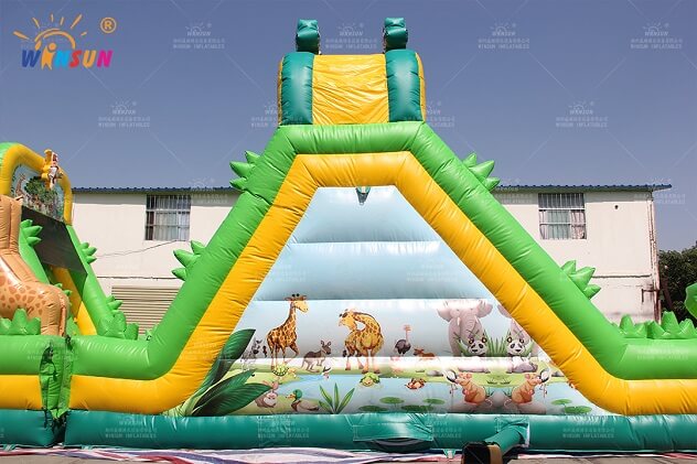 jungle theme inflatable obstacle course wsp 361 5