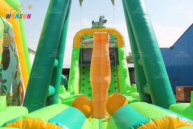 jungle theme inflatable obstacle course wsp 361 7