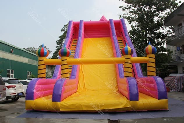 outdoor large inflatable slide for children