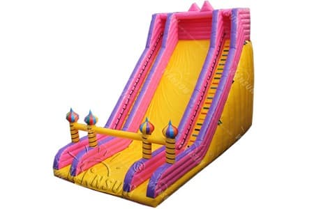 large inflatable slide for children