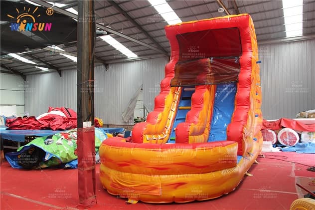 lava inflatable water slide wss321 3