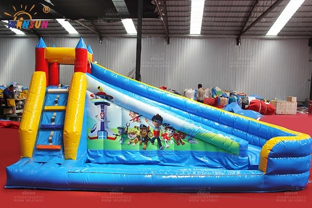 little inflatable water slide wss308 4