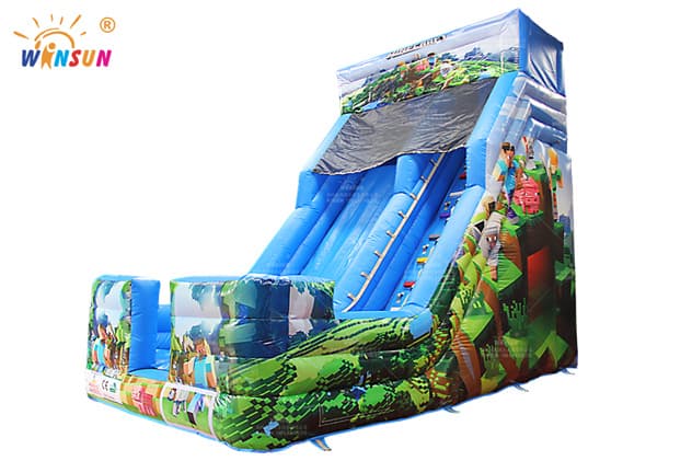 mini world game inflatable slide wss341 2
