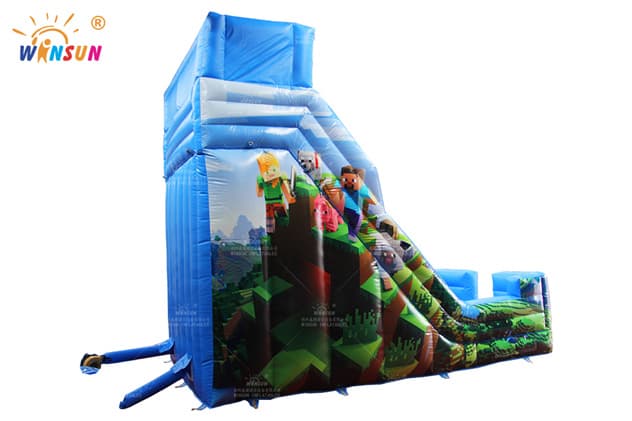 mini world game inflatable slide wss341 6