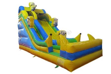 WSS-157 Minions Inflatable Slide For Sale